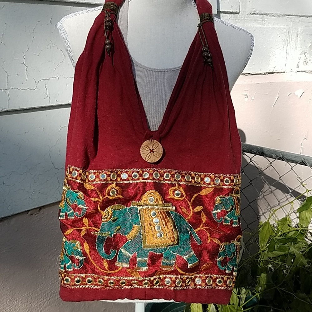 Bojo Hobo Elephant shoulder bag made in India
